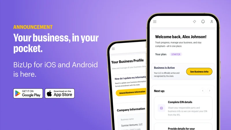 BizUp Mobile App is Here!